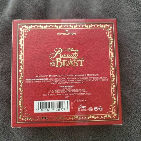 I Heart Revolution Disney Fairytale Books Heart Highlighter Belle - Picture 2 of 2